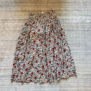 The Great The Viola Skirt “Floating Petals Floral print”